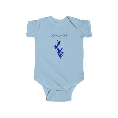 Maine  Moosehead  Lake  Onesie  front  position  view  from  front  light  blue.webp