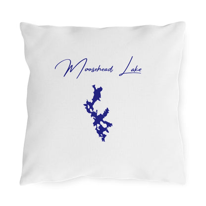 Maine  Moosehead  Lake  Outdoor  Pillow  front  position  view  from  front  16  x  16.webp