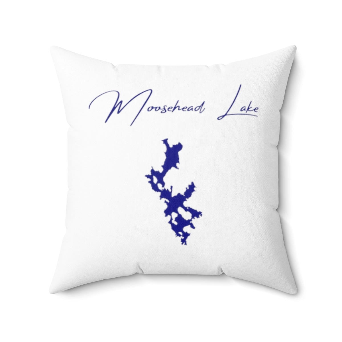 Maine  Moosehead  Lake  Pillow  front  position  view  from  front  20  x  20.webp
