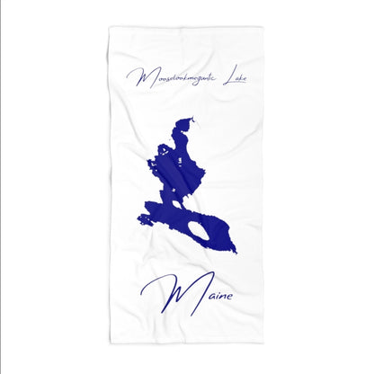 Maine  Mooselookmeguntic  Lake  Beach  Towel  front  position  view  from  front  36  x  72.webp
