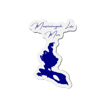 Maine  Mooselookmeguntic  Lake  Die  Cut  Magnet  front  position  view  from  front  4  x  4.webp