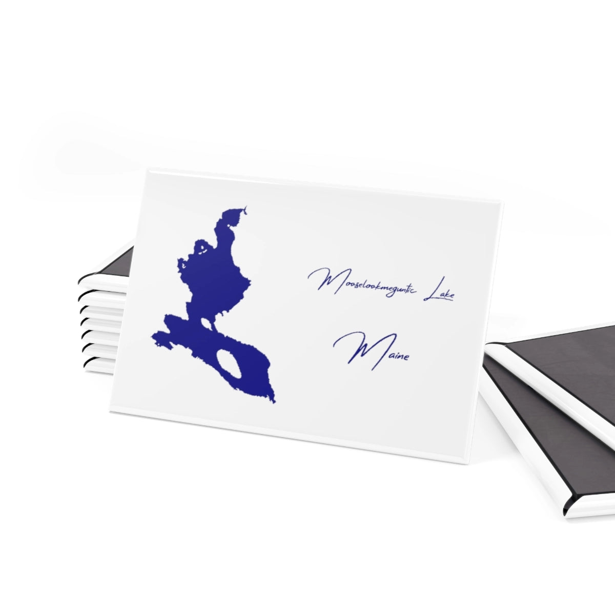 Maine  Mooselookmeguntic  Lake  Magnet  front  position  view  from  set  2  x  3.webp