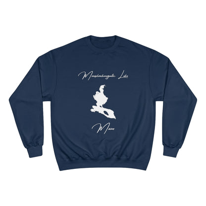 Maine  Mooselookmeguntic  Lake  Sweatshirt  front  position  view  from  front  navy.webp