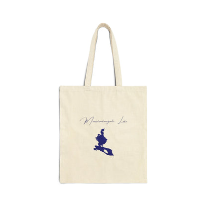 Maine  Mooselookmeguntic  Lake  Tote  Bag  front  position  view  from  front  15  x  16.webp