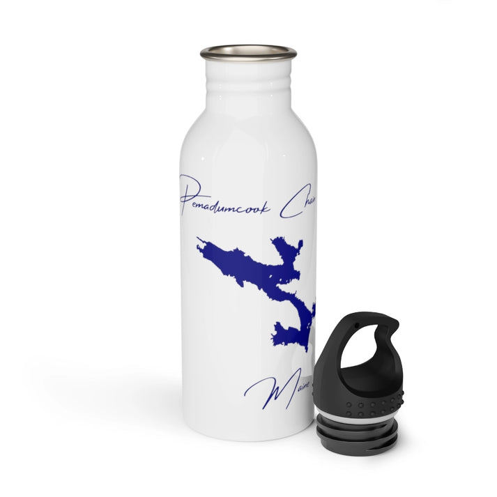 Maine  Pemadumcook  Chain  of  Lakes  Water  bottle  other  position  view  from  open  white.webp