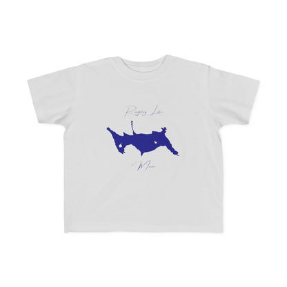 Maine  Rangeley  Lake  Toddler  T-shirt  front  position  view  from  front  silver.webp