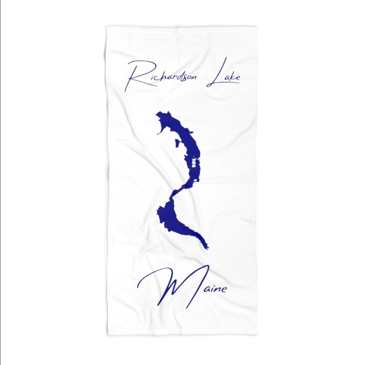 Maine  Richardson  Lake  Beach  Towel  front  position  view  from  front  36  x  72.webp