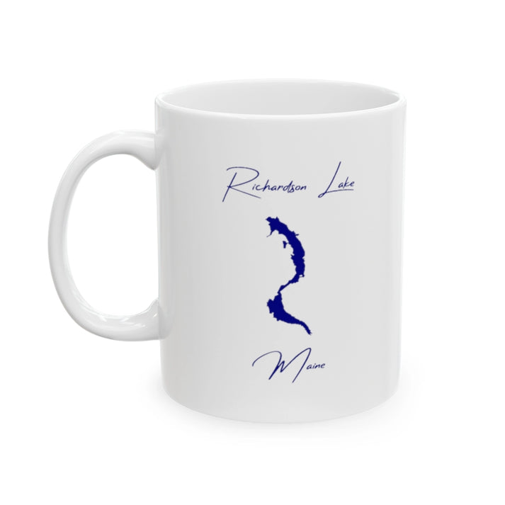 Maine  Richardson  Lake  Ceramic  Mug  other  position  view  from  left  11oz.webp