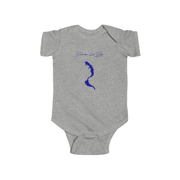 Maine  Richardson  Lake  Onesie  front  position  view  from  front  heather.webp