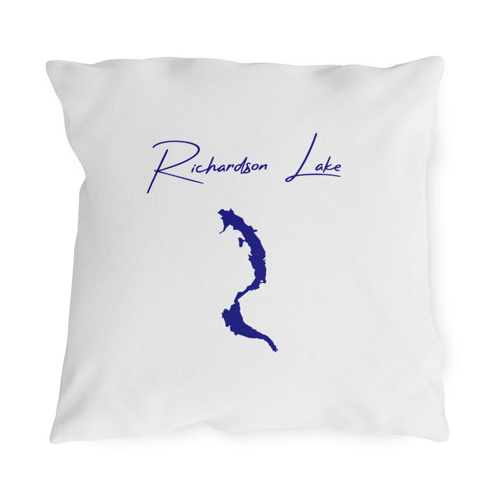 Maine  Richardson  Lake  Outdoor  Pillow  front  position  view  from  front  18  x  18.webp