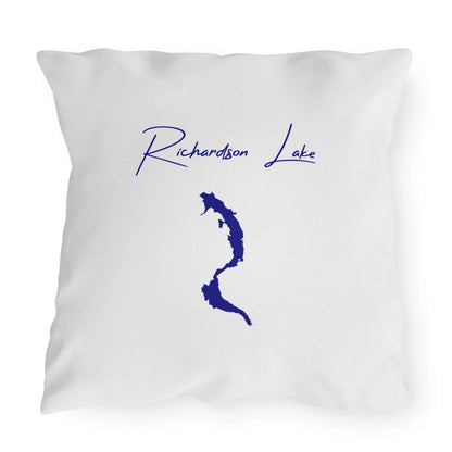 Maine  Richardson  Lake  Outdoor  Pillow  front  position  view  from  front  20  x  20.webp