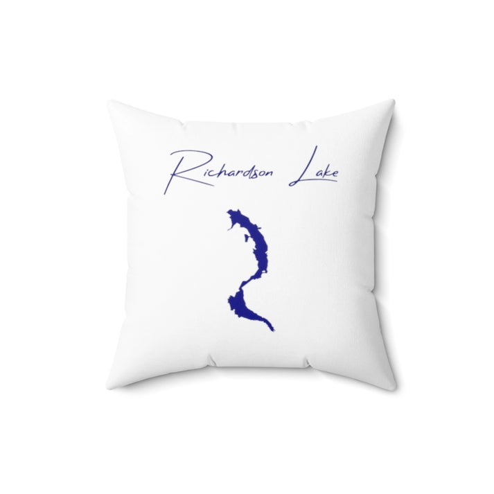 Maine  Richardson  Lake  Pillow  front  position  view  from  front  16  x  16.webp