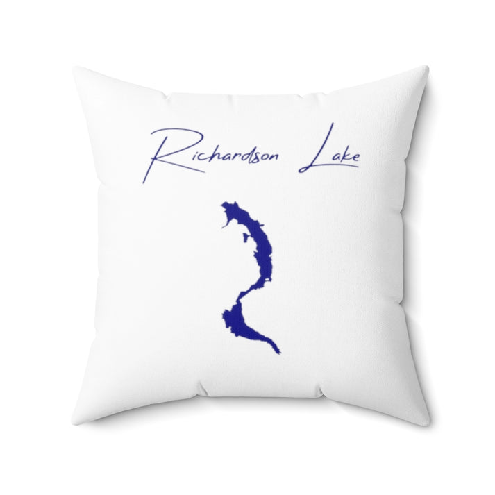 Maine  Richardson  Lake  Pillow  front  position  view  from  front  20  x  20.webp