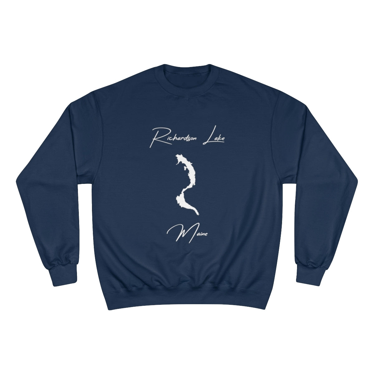 Maine  Richardson  Lake  Sweatshirt  front  position  view  from  front  navy.webp