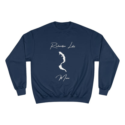 Maine  Richardson  Lake  Sweatshirt  front  position  view  from  front  navy.webp