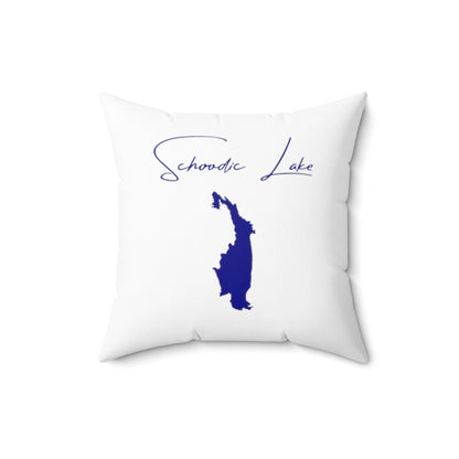 Maine  Schoodic  Lake  Pillow  front  position  view  from  back  16  x  16.webp