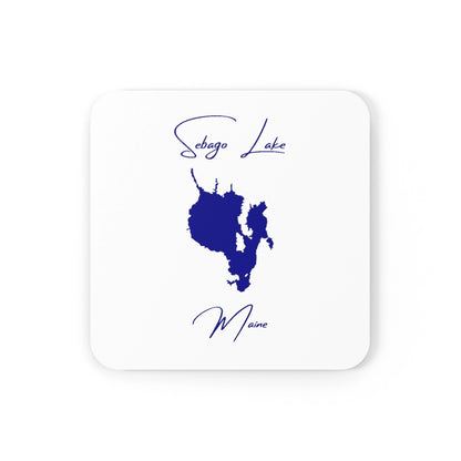 Maine  Sebago  Lake  Coaster  Set  front  position  view  from  front  3.75  x  3.75.webp
