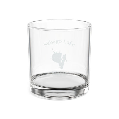 Maine  Sebago  Lake  Engraved  Whiskey  Glass  other  position  view  from  front  10.5oz.webp