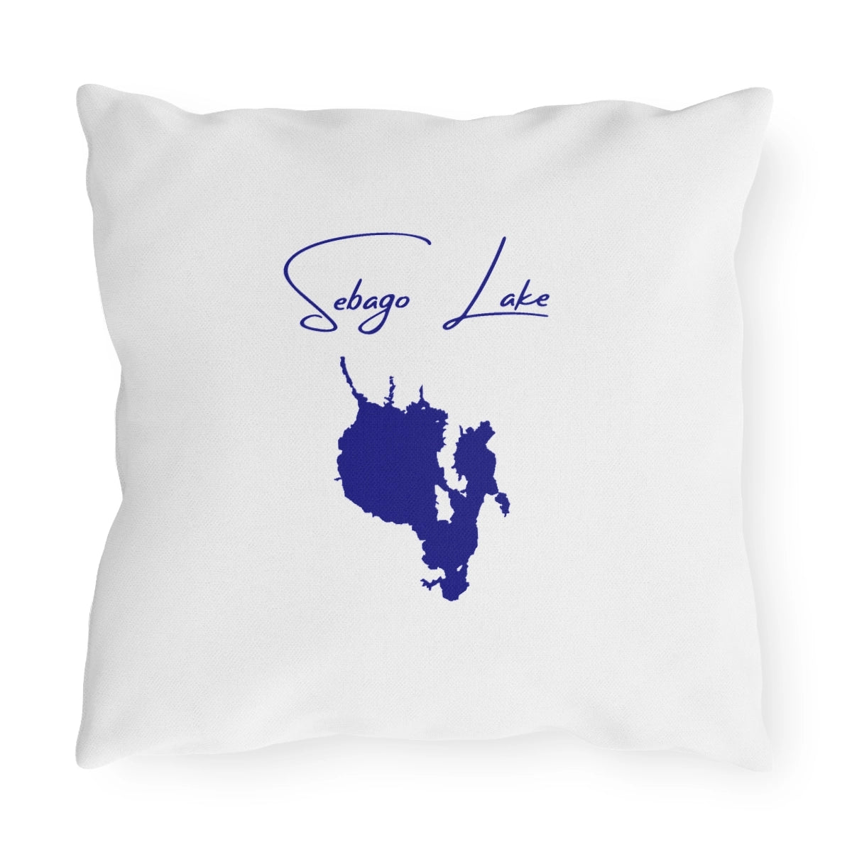 Maine  Sebago  Lake  Outdoor  Pillow  back  position  view  from  back  16  x  16.webp