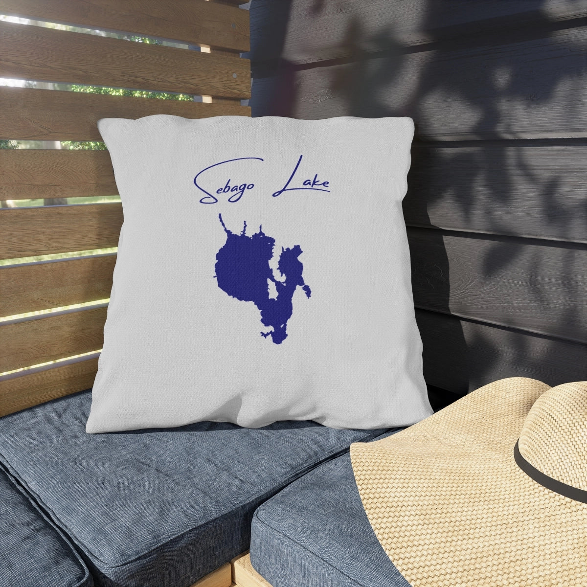 Maine  Sebago  Lake  Outdoor  Pillow  front  position  view  from  context-1  20  x  20.webp