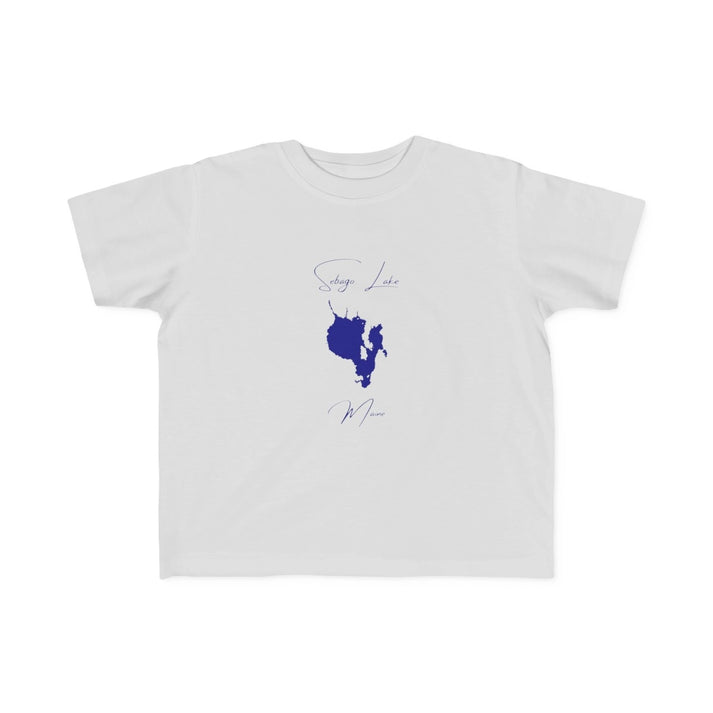 Maine  Sebago  Lake  Toddler  T-shirt  front  position  view  from  front  silver.webp