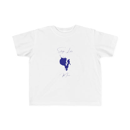 Maine  Sebago  Lake  Toddler  T-shirt  front  position  view  from  front  white.webp