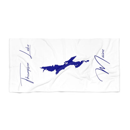 Maine  Thompson  Lake  Beach  Towel  front  position  view  from  front  36  x  72.webp