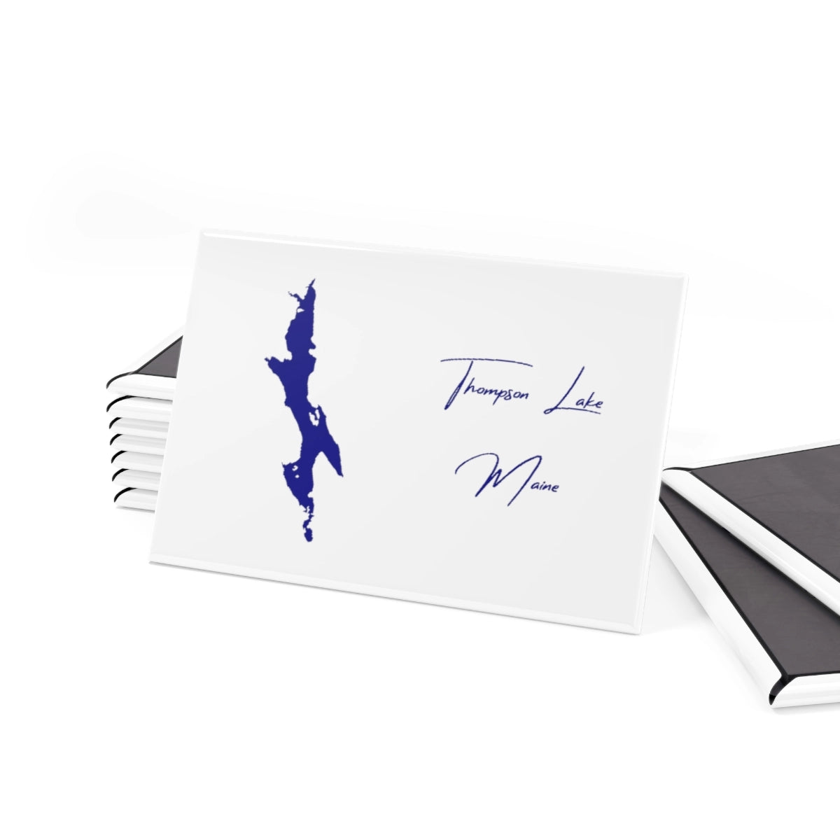 Maine  Thompson  Lake  Magnet  front  position  view  from  set  2  x  3.webp