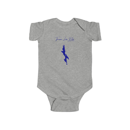 Maine  Thompson  Lake  Onesie  front  position  view  from  front  heather.webp