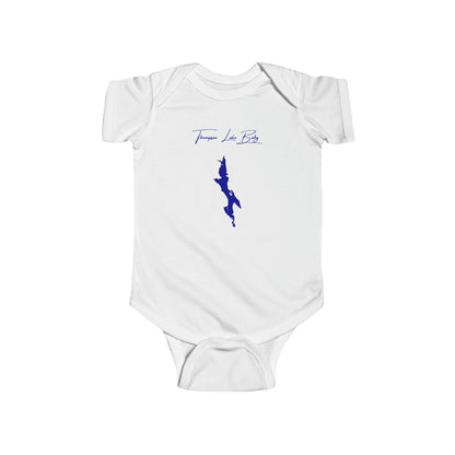 Maine  Thompson  Lake  Onesie  front  position  view  from  front  white.webp