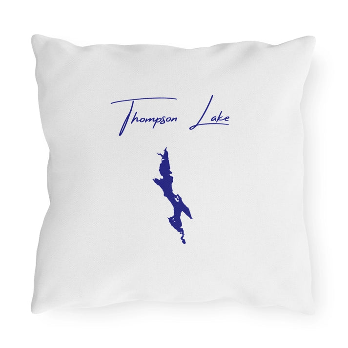 Maine  Thompson  Lake  Outdoor  Pillow  back  position  view  from  back  16  x  16.webp