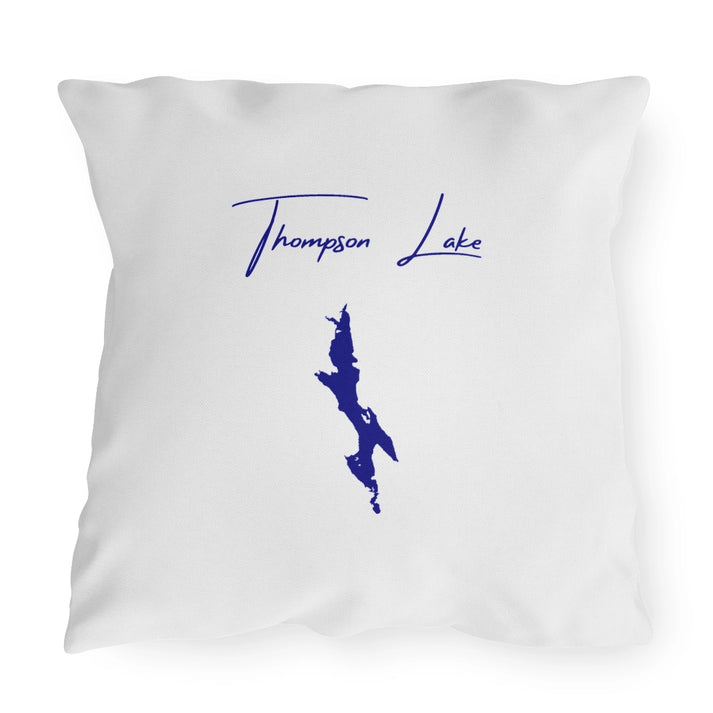 Maine  Thompson  Lake  Outdoor  Pillow  front  position  view  from  front  20  x  20.webp