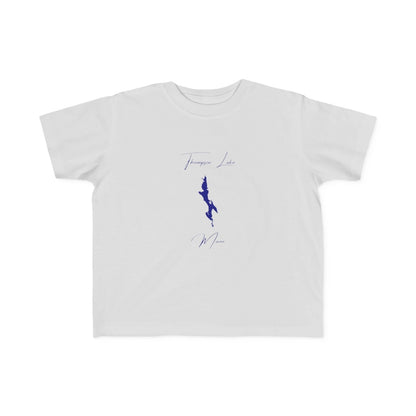 Maine  Thompson  Lake  Toddler  T-shirt  front  position  view  from  front  silver.webp