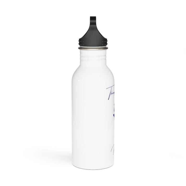 Maine  Thompson  Lake  Water  bottle  other  position  view  from  left  white.webp