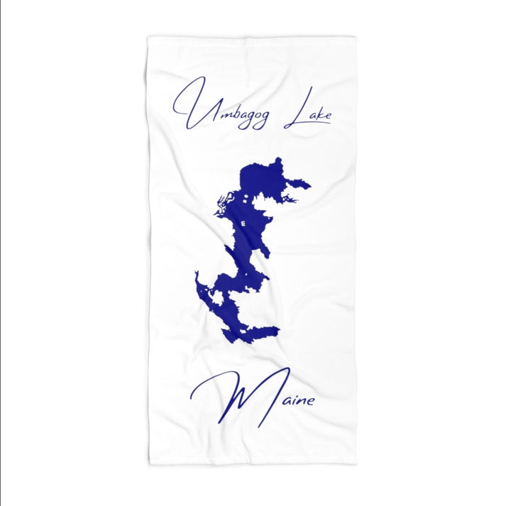 Maine  Umbagog  Lake  Beach  Towel  front  position  view  from  front  36  x  72.webp