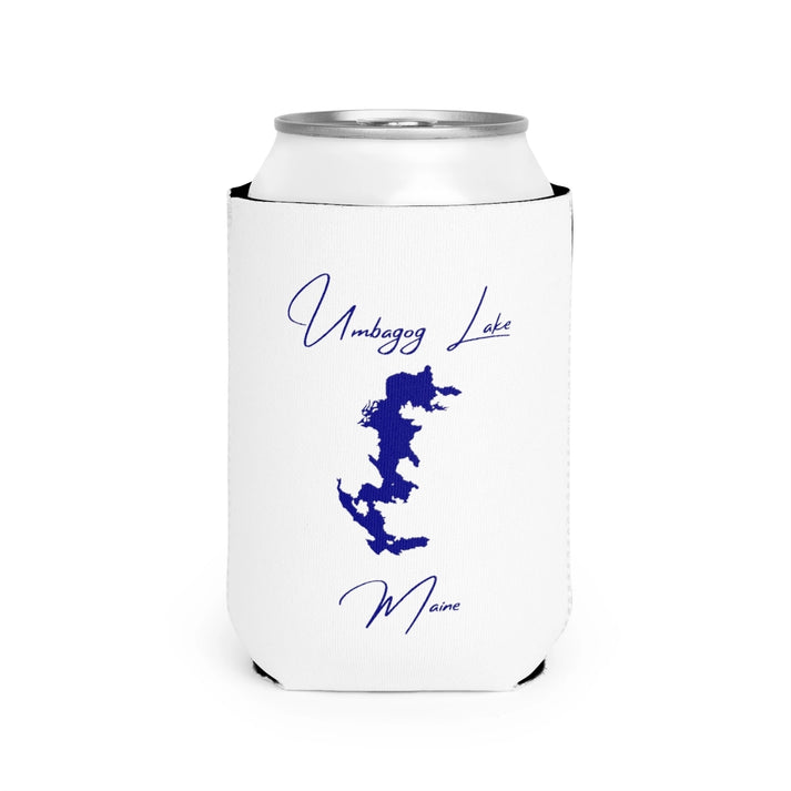 Maine  Umbagog  Lake  Can  Koozie  front  position  view  from  front-2  white.webp