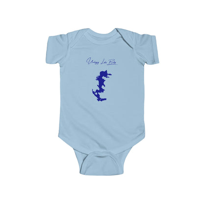 Maine  Umbagog  Lake  Onesie  front  position  view  from  front  light  blue.webp