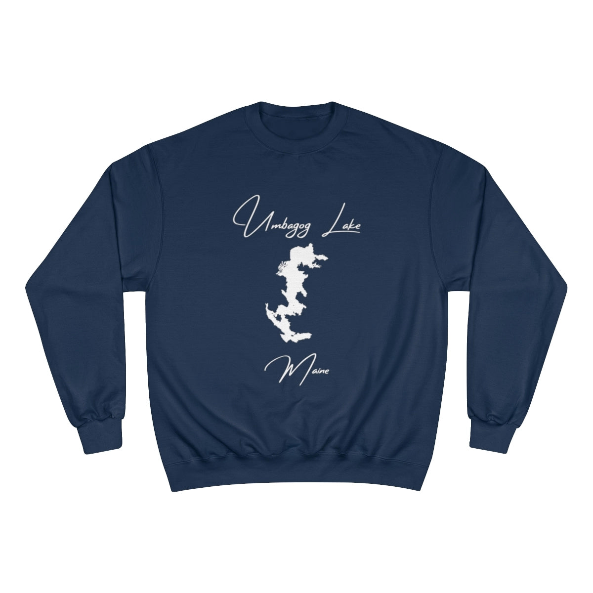 Maine  Umbagog  Lake  Sweatshirt  front  position  view  from  front  navy.webp