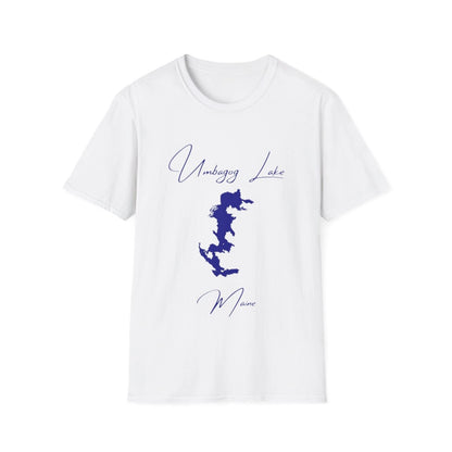 Maine  Umbagog  Lake  T-shirt  front  position  view  from  front  white.webp