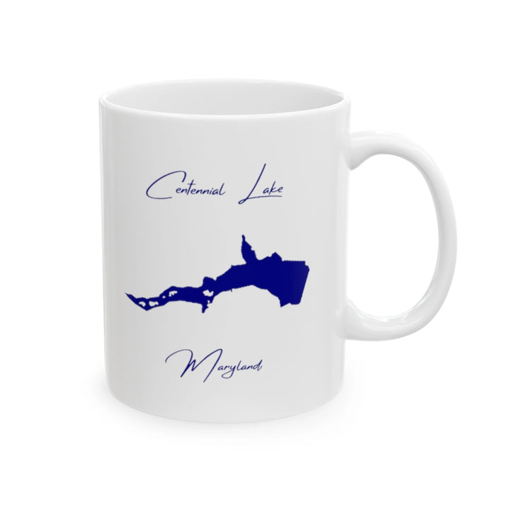 Maryland  Centennial  Lake  Ceramic  Mug  other  position  view  from  right  11oz.webp