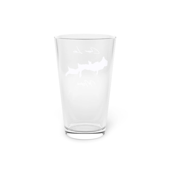 Maryland  Clopper  Lake  16oz  Pint  Glass  front  position  view  from  back  16oz.webp