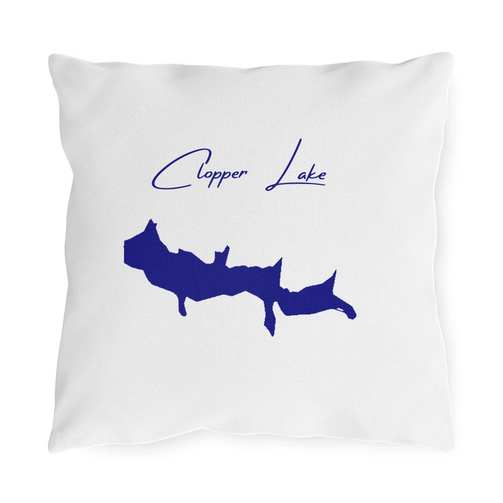 Maryland  Clopper  Lake  Outdoor  Pillow  front  position  view  from  front  16  x  16.webp