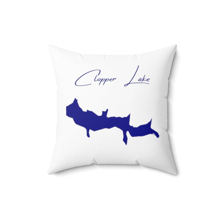 Maryland  Clopper  Lake  Pillow  front  position  view  from  back  16  x  16.webp