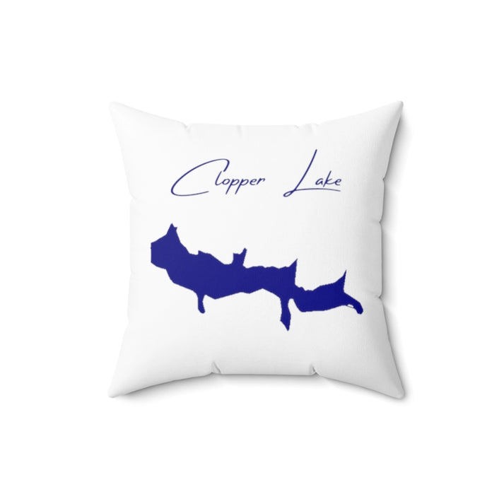 Maryland  Clopper  Lake  Pillow  front  position  view  from  front  16  x  16.webp