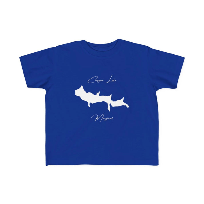Maryland  Clopper  Lake  Toddler  T-shirt  front  position  view  from  front  royal.webp