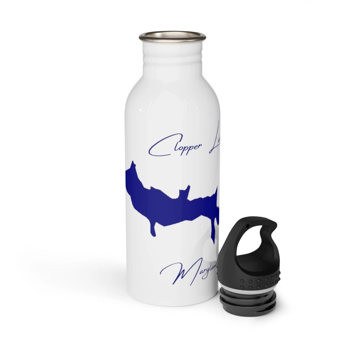 Maryland  Clopper  Lake  Water  bottle  other  position  view  from  open  white.webp