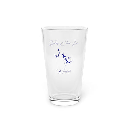 Maryland  Deep  Creek  Lake  16oz  Pint  Glass  front  position  view  from  front  16oz.webp