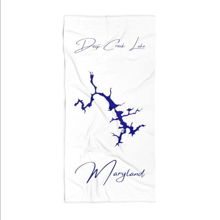 Maryland  Deep  Creek  Lake  Beach  Towel  front  position  view  from  front  36  x  72.webp