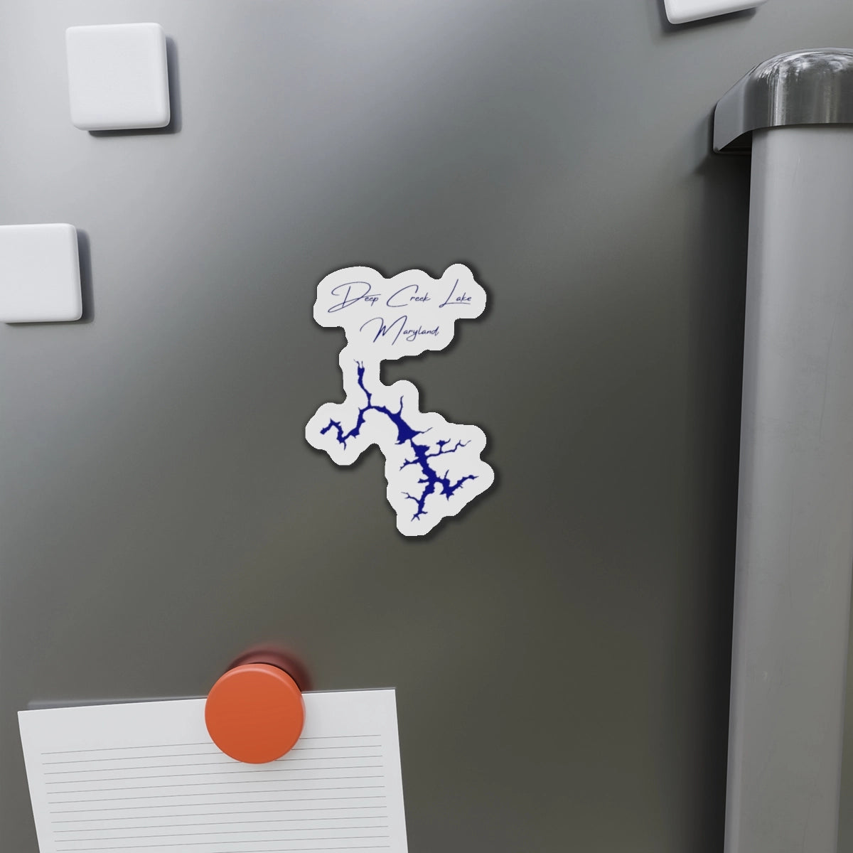 Maryland  Deep  Creek  Lake  Die  Cut  Magnet  front  position  view  from  context-1  4  x  4.webp