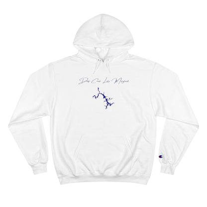 Maryland  Deep  Creek  Lake  Hoodie  front  position  view  from  front  white.webp